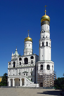 The Ivan the Great Bell Tower in Moscow Kremlin