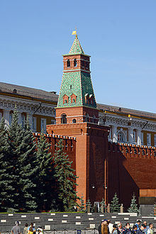 The Senate (Senatskaya) Tower in Moscow Kremlin