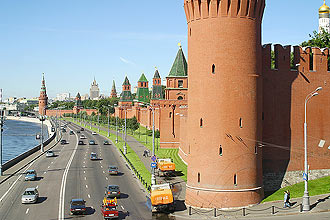 The Kremlin Wall in Moscow
